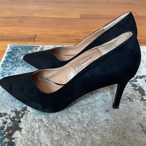 A New Day Black Suede Pumps